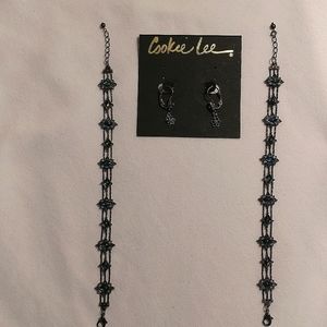 Bracelet and earring set